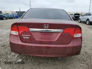 2011 Honda Civic LX with VIN 19XFA1F56BE005634, listed as a Copart auction lot 81873924 with Not Provided miles and Salvage Title. Bid and sale history available at DreamBid. Image 6.