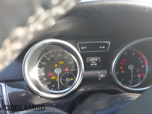 2015 Mercedes-Benz M 350 with VIN 4JGDA5JB9FA561582, listed as a IAAI auction lot 41687386 with 96,784 mi miles and . Bid and sale history available at DreamBid. Image 7.