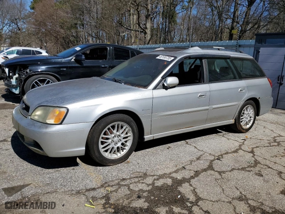 2004 Subaru Legacy Wagon (Natl) L with VIN 4S3BH625946304556, listed as a Copart auction lot 46195735 with 190,750 mi miles and Clean Title. Bid and sale history available at carsss.com. Image 1.