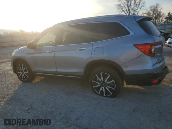 2020 Honda Pilot Touring 8-Passenger with VIN 5FNYF6H96LB029385, listed as a Copart auction lot 87391534 with 68,201 mi miles and Salvage Title. Bid and sale history available at DreamBid. Image 2.