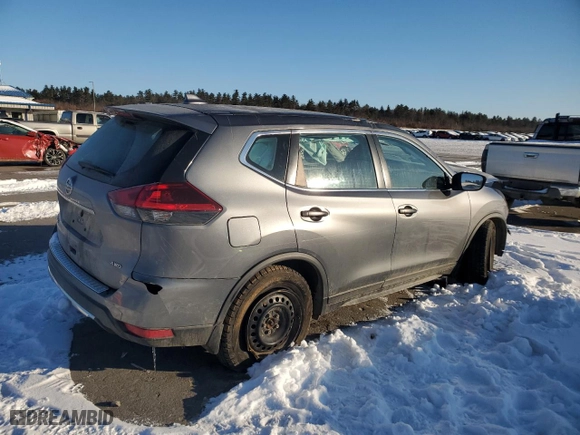 2019 Nissan Rogue S with VIN KNMAT2MV7KP528075, listed as a Copart auction lot 88639105 with 60289 miles and Salvage Title. Bid and sale history available at carsss.com. Image 3.