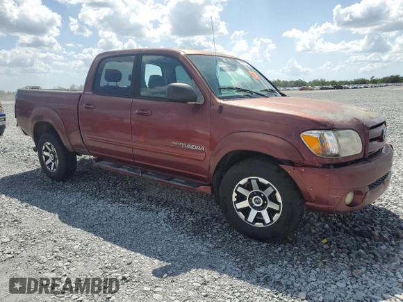 2006 Toyota Tundra Limited with VIN 5TBDT48106S522543, listed as a Copart auction lot 51677255 with 277,623 mi miles and Salvage Title. Bid and sale history available at DreamBid. Image 4.