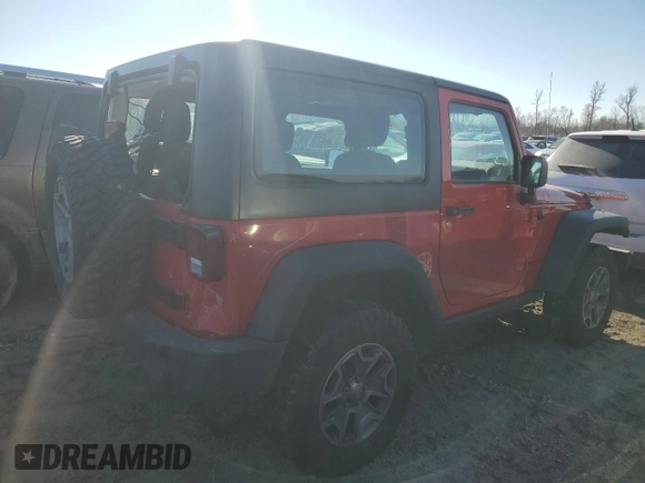 2016 Jeep Wrangler Rubicon with VIN 1C4BJWCG1GL157076, listed as a Copart auction lot 81745264 with 67,535 mi miles and Salvage title. Bid and sale history available at DreamBid. Image 3.