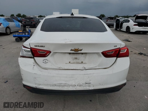 2016 Chevrolet Malibu LS with VIN 1G1ZB5ST8GF193889, listed as a Copart auction lot 60373445 with 134,821 mi miles and Salvage title. Bid and sale history available at DreamBid. Image 6.