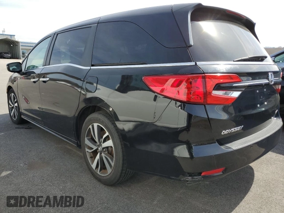 2021 Honda Odyssey Touring with VIN 5FNRL6H89MB008147, listed as a Copart auction lot 49830205 with 58,632 mi miles and Clean Title. Bid and sale history available at carsss.com. Image 2.