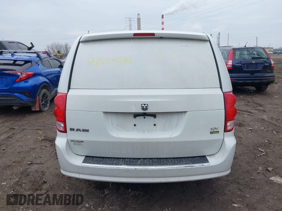 2014 Ram Cargo Van Tradesman with VIN 2C4JRGAG3ER379961, listed as a IAAI auction lot 41554581 with 186,198 mi miles. Bid and sale history available at carsss.com. Image 17.