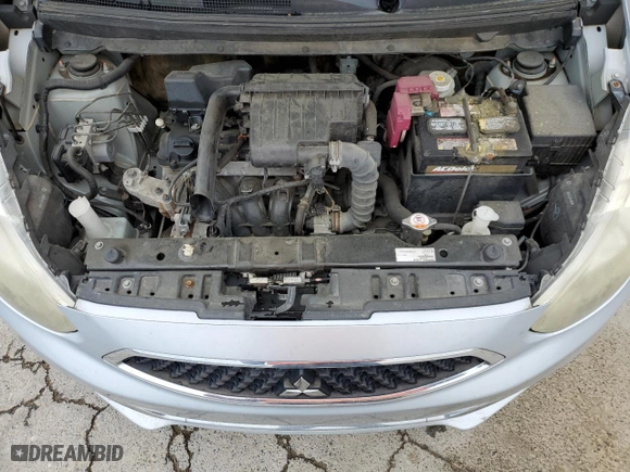 2017 Mitsubishi Mirage ES with VIN ML32A3HJ9HH018713, listed as a Copart auction lot 50985375 with 80,114 mi miles and Salvage Title. Bid and sale history available at carsss.com. Image 11.
