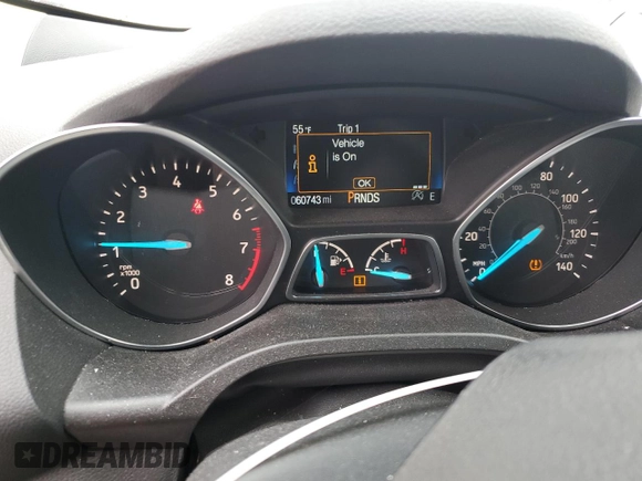 2018 Ford Escape SE z VIN 1FMCU9GD4JUA95666, wystawiony jako Copart lot #55767485 z przebiegiem 60 743 mil mil oraz Nie do naprawy • Non repairable. Historia ofert i sprzedaży dostępna na DreamBid. Obrazek 9.