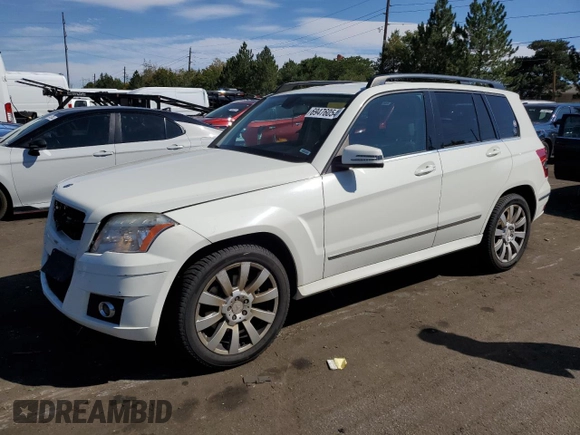 2012 Mercedes-Benz GLK 350 with VIN WDCGG8HB1CF741655, listed as a Copart auction lot 69476054 with 137,132 mi miles and Salvage Title. Bid and sale history available at DreamBid. Image 1.