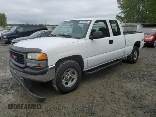 2002 GMC Sierra 1500 SLE z VIN 2GTEK19T621139432, wystawiony jako Copart lot #55298865 z przebiegiem 106 031 mil mil oraz Czysty tytuł • Clean title. Historia ofert i sprzedaży dostępna na DreamBid. Obrazek 1.