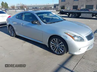 2013 Infiniti G37 IPL with VIN JN1CV6EK8DM922822, listed as a IAAI auction lot 41324156 with Not Provided miles. Bid and sale history available at carsss.com. Image 1.
