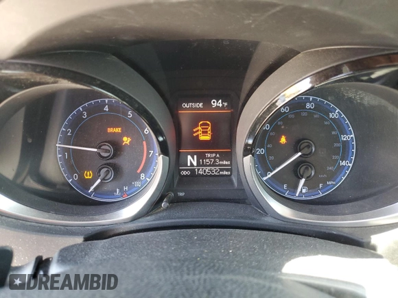 2014 Toyota Corolla L with VIN 5YFBURHE1EP079516, listed as a Copart auction lot 63801805 with 140,532 mi miles and Salvage title. Bid and sale history available at DreamBid. Image 9.