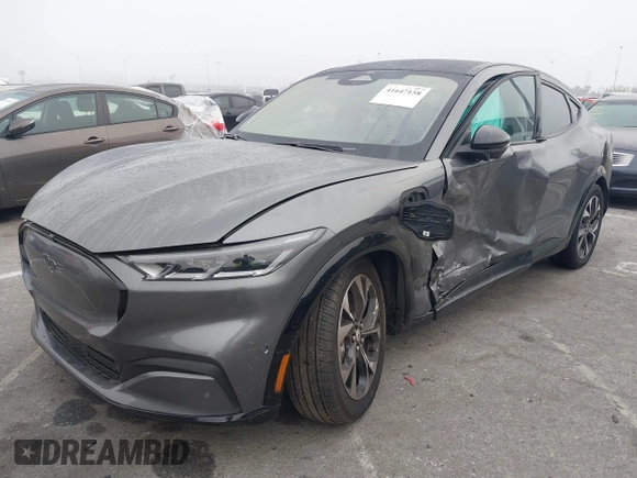 2023 Ford Mustang Mach-E Premium with VIN 3FMTK3R79PMA55736, listed as a IAAI auction lot 41647158 with 13,685 mi miles and . Bid and sale history available at DreamBid. Image 19.