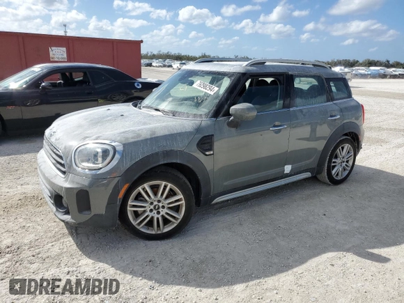 2022 MINI Countryman Cooper with VIN WMZ23BR03N3N60003, listed as a Copart auction lot 79298294 with 59,501 mi miles and Non Repairable. Bid and sale history available at carsss.com. Image 1.