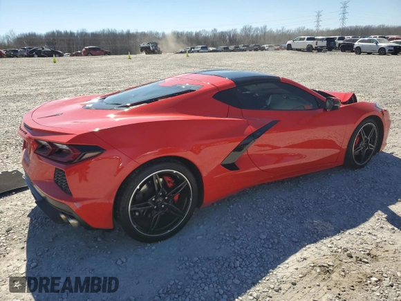 2020 Chevrolet Corvette 1LT z VIN 1G1Y62D49L5108899, wystawiony jako Copart lot #47392495 z przebiegiem 61 423 mil mil oraz Szkoda całkowita • Salvage title. Historia ofert i sprzedaży dostępna na DreamBid. Obrazek 3.