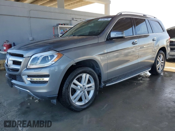 2016 Mercedes-Benz GL with VIN 4JGDF6EE9GA663459, listed as a Copart auction lot 83346794 with 58,181 mi miles and Clean Title. Bid and sale history available at carsss.com. Image 1.
