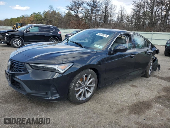 2023 Acura Integra with VIN 19UDE4H27PA010479, listed as a Copart auction lot 50364055 with 29,872 mi miles and Salvage title. Bid and sale history available at DreamBid. Image 1.