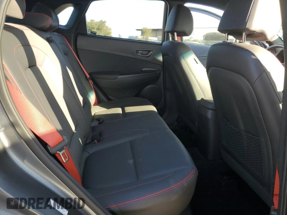 2019 Hyundai Kona Ultimate with VIN KM8K5CA52KU319722, listed as a Copart auction lot 46682135 with 37,737 mi miles and Salvage Title. Bid and sale history available at carsss.com. Image 12.