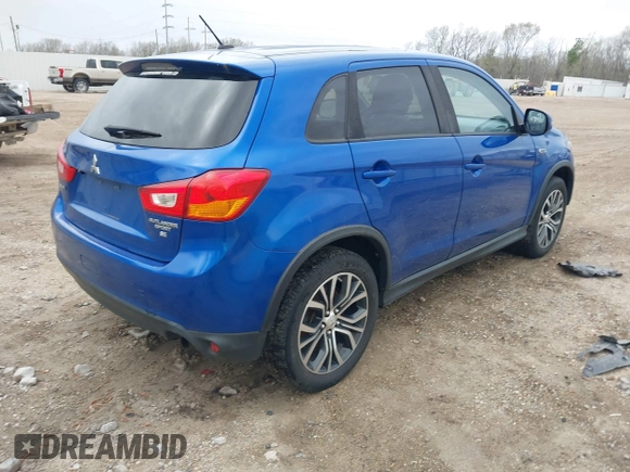 2016 Mitsubishi Outlander Sport 2.4 ES with VIN JA4AR3AW1GZ049271, listed as a IAAI auction lot 41722759 with 153,949 mi miles. Bid and sale history available at carsss.com. Image 4.