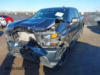 2020 Chevrolet Silverado 1500 Custom with VIN 1GCPWBEH4LZ351887, listed as a IAAI auction lot 41081052 with 57,003 mi miles. Bid and sale history available at carsss.com. Image 17.