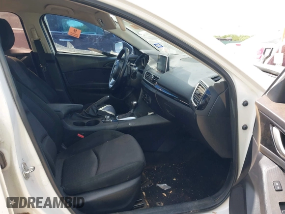 2015 Mazda 3 i Touring with VIN 3MZBM1V75FM192916, listed as a IAAI auction lot 42602233 with 124,380 mi miles and . Bid and sale history available at DreamBid. Image 5.