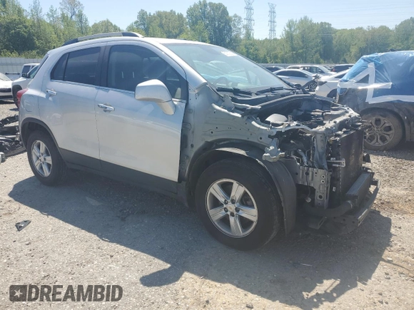 2020 Chevrolet Trax LT z VIN KL7CJLSB9LB014608, wystawiony jako Copart lot #53151265 z przebiegiem 106 326 mil mil oraz Szkoda całkowita • Salvage title. Historia ofert i sprzedaży dostępna na DreamBid. Obrazek 4.