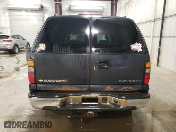 2004 Chevrolet Suburban LT with VIN 1GNFK16Z54J124627, listed as a Copart auction lot 51270935 with 246,179 mi miles and Clean title. Bid and sale history available at DreamBid. Image 6.