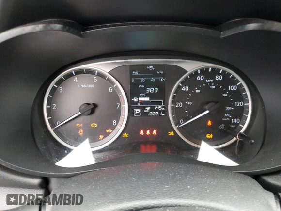2024 Nissan Versa S with VIN 3N1CN8DV7RL915417, listed as a Copart auction lot 50008175 with 12,221 mi miles and Clean Title. Bid and sale history available at DreamBid. Image 9.