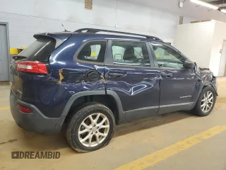2015 Jeep Cherokee Sport with VIN 1C4PJLABXFW732199, listed as a Copart auction lot 54863925 with 143,866 mi miles and Clean Title. Bid and sale history available at carsss.com. Image 3.
