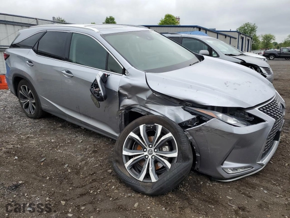 2022 Lexus RX with VIN JTJHGKFA1N2026092, listed as a Copart auction lot 53306414 with 33,979 mi miles and Salvage Title. Bid and sale history available at carsss.com. Image 4.
