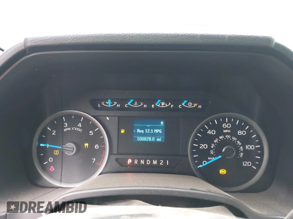 2017 Ford F-150 XL with VIN 1FTEW1EF8HFC36816, listed as a IAAI auction lot 41481007 with 100,828 mi miles. Bid and sale history available at carsss.com. Image 15.