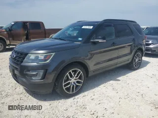 2017 Ford Explorer Sport z VIN 1FM5K8GTXHGB70508, wystawiony jako Copart lot #55337585 z przebiegiem 116 177 mil mil oraz Czysty tytuł • Clean title. Historia ofert i sprzedaży dostępna na DreamBid. Obrazek 1.