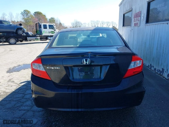2012 Honda Civic Sdn EX with VIN 19XFB2F88CE109279, listed as a IAAI auction lot 41757818 with 224,427 mi miles. Bid and sale history available at carsss.com. Image 16.