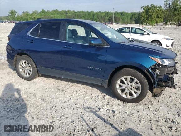 2021 Chevrolet Equinox LT with VIN 3GNAXKEV9ML386515, listed as a Copart auction lot 53564645 with 110,722 mi miles and Salvage title. Bid and sale history available at DreamBid. Image 4.