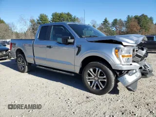 2022 Ford F-150 XL z VIN 1FTFX1E82NFA56603, wystawiony jako Copart lot #79810214 z przebiegiem 44 675 mil mil oraz Szkoda całkowita • Salvage title. Historia ofert i sprzedaży dostępna na DreamBid. Obrazek 4.