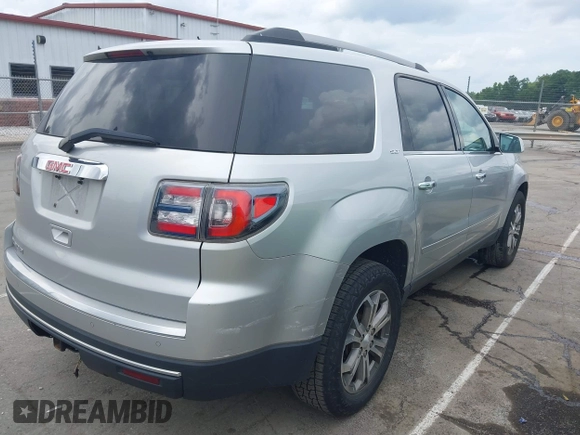 2013 GMC Acadia SLE with VIN 1GKKRNED0DJ170600, listed as a IAAI auction lot 42360863 with 126,125 mi miles and . Bid and sale history available at DreamBid. Image 4.