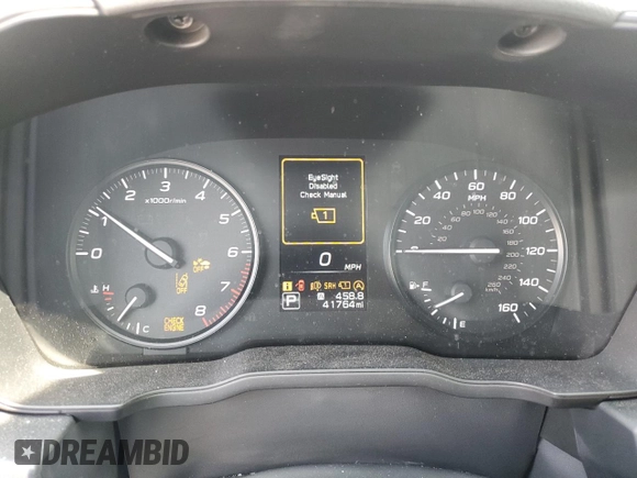 2024 Subaru Impreza with VIN JF1GUABCXR8258921, listed as a Copart auction lot 58564825 with 41,764 mi miles and Salvage title. Bid and sale history available at DreamBid. Image 9.