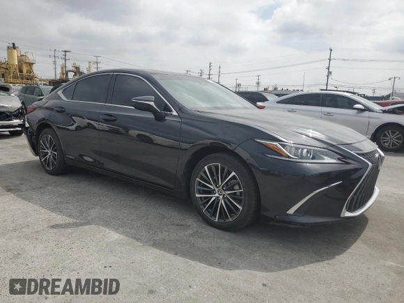 2022 Lexus ES 300h with VIN 58ADA1C19NU023239, listed as a Copart auction lot 54429015 with 92,003 mi miles and Salvage title. Bid and sale history available at DreamBid. Image 4.