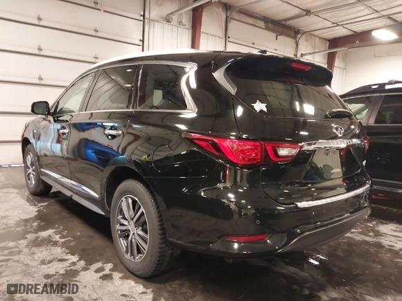 2018 Infiniti QX60 with VIN 5N1DL0MM6JC526005, listed as a IAAI auction lot 41567549 with 84,754 mi miles. Bid and sale history available at carsss.com. Image 3.