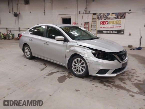 2019 Nissan Sentra S z VIN 3N1AB7AP7KY440764, wystawiony jako IAAI lot #41996693 z przebiegiem 34 594 mil mil oraz . Historia ofert i sprzedaży dostępna na DreamBid. Obrazek 1.