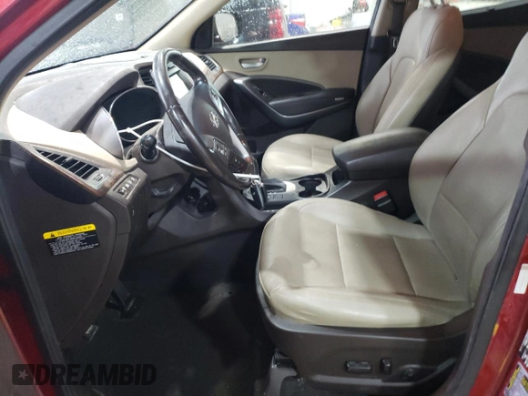 2018 Hyundai Santa Fe 2.4L with VIN 5XYZU3LB4JG505948, listed as a Copart auction lot 51643225 with 105,414 mi miles and Salvage title. Bid and sale history available at DreamBid. Image 7.