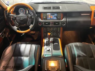 2011 Land Rover Range Rover HSE LUX with VIN SALMF1D42BA355759, listed as a Copart auction lot 52832745 with 77,618 mi miles and Salvage Title. Bid and sale history available at carsss.com. Image 9.