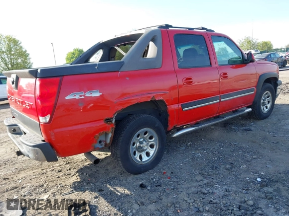 2006 Chevrolet Avalanche Z71 with VIN 3GNEK12Z66G122911, listed as a IAAI auction lot 42119853 with 256,848 mi miles. Bid and sale history available at carsss.com. Image 4.