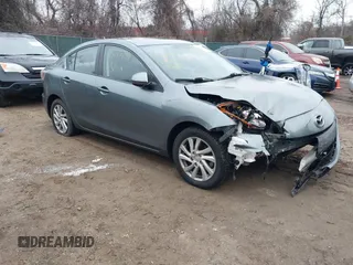 2012 Mazda 3 i Grand Touring with VIN JM1BL1W82C1612542, listed as a IAAI auction lot 41474870 with 28,434 mi miles and . Bid and sale history available at DreamBid. Image 1.
