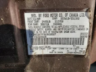 1990 Mercury Grand Marquis z VIN 2MECM79F8LX618527, wystawiony jako Copart lot #46685505 z przebiegiem 65 316 mil mil oraz Tytuł czysty. Historia ofert i sprzedaży dostępna na DreamBid. Obrazek 12.