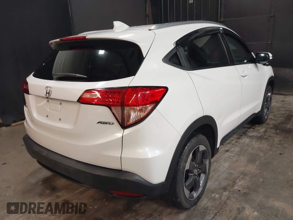 2018 Honda HR-V EX-L Navi with VIN 3CZRU6H76JM719911, listed as a IAAI auction lot 41631402 with 26,776 mi miles. Bid and sale history available at carsss.com. Image 4.