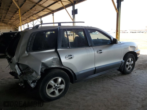 2006 Hyundai Santa Fe GLS with VIN KM8SC13D96U069724, listed as a Copart auction lot 47276545 with 149,785 mi miles and Salvage Title. Bid and sale history available at carsss.com. Image 3.