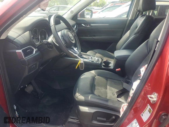 2023 Mazda CX-5 S Select with VIN JM3KFBBM2P0242664, listed as a Copart auction lot 55022895 with 14,129 mi miles and Salvage Title. Bid and sale history available at DreamBid. Image 7.
