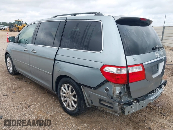 2005 Honda Odyssey Touring с VIN 5FNRL38805B120917, выставлен на аукционе IAAI как лот 42396531 с пробегом 267 626 миль миль и . История ставок и продаж доступна на DreamBid. Изображение 3.