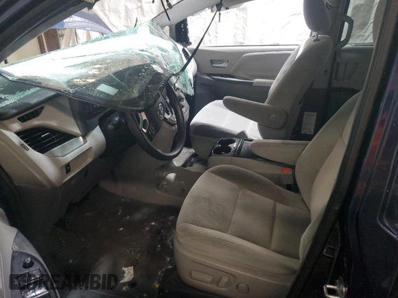 2020 Toyota Sienna LE with VIN 5TDJZ3DC5LS240162, listed as a Copart auction lot 87418854 with Not provided miles and Salvage title. Bid and sale history available at DreamBid. Image 7.